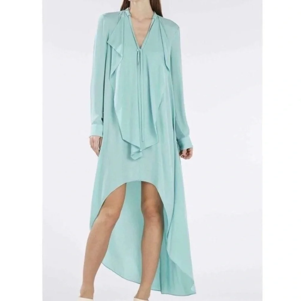 bcbgmaxazria light blue dress Mizzen & Main